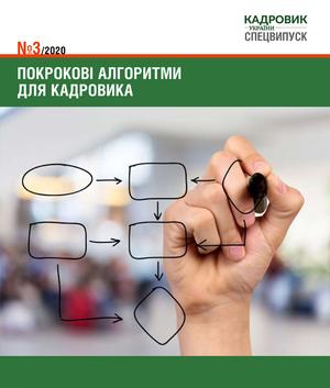 Покрокові алгоритми для кадровика (№ 3/2020)